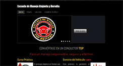 Desktop Screenshot of escuelademanejotopdrivers.com